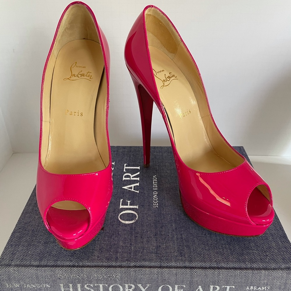 Christian Louboutin Peep Toe Heels